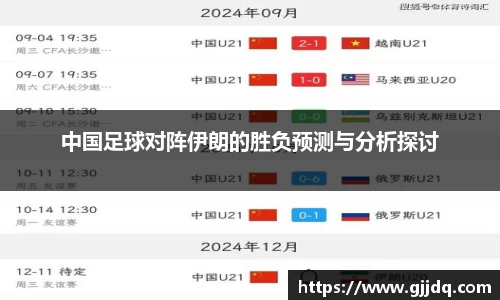 中国足球对阵伊朗的胜负预测与分析探讨