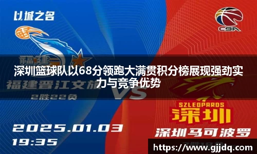 深圳篮球队以68分领跑大满贯积分榜展现强劲实力与竞争优势